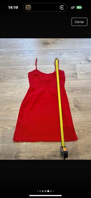 Conjunto Vestido y Chaqueta Alba Conde Rojo