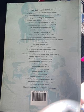 Lenguaje Musical Rítmico III - Grado Elemental