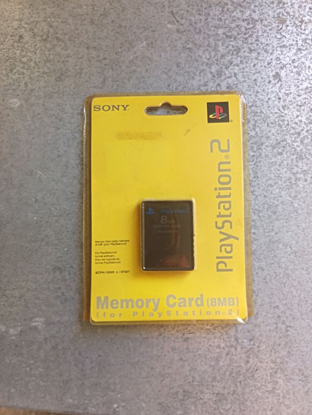 Tarjeta Memoria PS2 8MB Sony