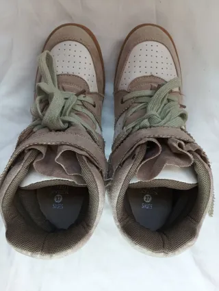 Zapatillas plataforma Beige TENT  N37