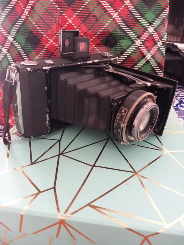 Cámara Zeiss Ikon Nettar 512/2 Novar 4.5/11cm