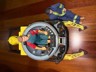 madelman submarino 1:10 y bombero