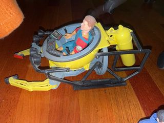 madelman submarino 1:10 y bombero