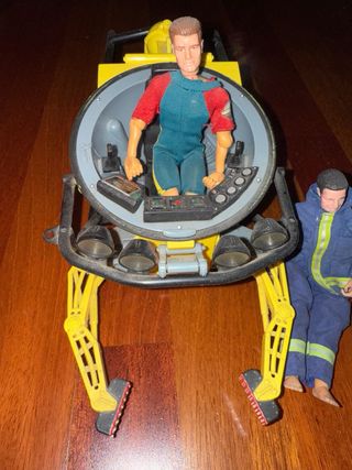 madelman submarino 1:10 y bombero