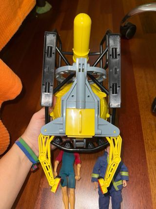 madelman submarino 1:10 y bombero