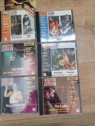 Lote de cd revista guitarra total