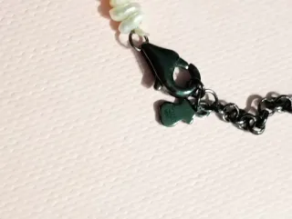 Pulsera  Perlas Plata