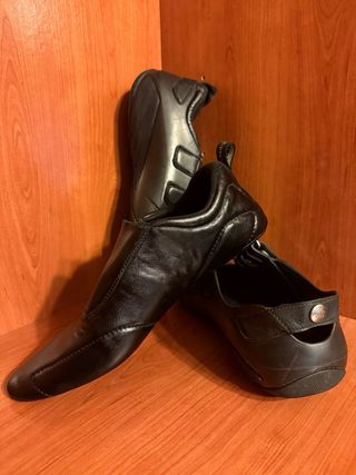 Zegna Sport Zapatillas Negras Velcro