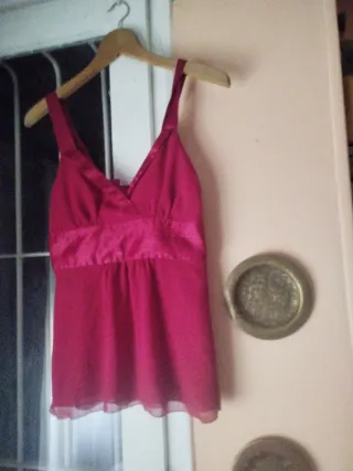 Camisa rosa/roja