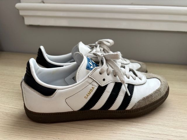 Zapatillas Adidas Samba Blancas y Negras