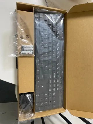 Kit Teclado y Mouse Inalámbricos Negro