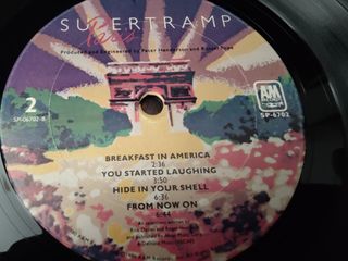 Vinilo Supertramp Paris