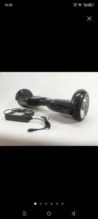 Hoverboard con silla y cargador