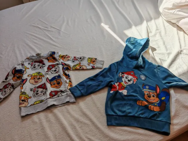 2 Sudaderas Patrulla Canina niño Talla C&A 98cm
