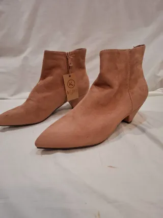 Botas tobilleras Kylie rosa