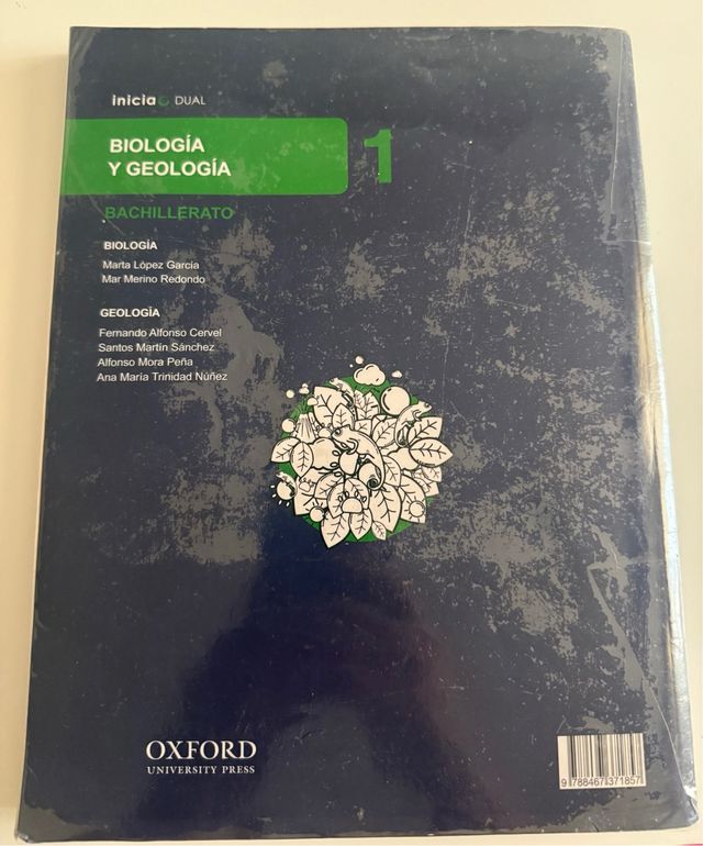 Inicia Biología y Geología 1.º Bachillerato. Li...