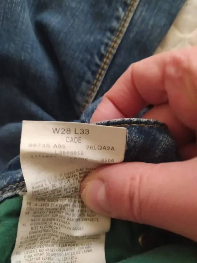 Jeans Lee Blu W28 L33