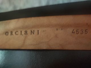 Cintura Orciani vera pelle serpente fibbia gioiell