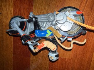 figura motoraton motero vintage 1993