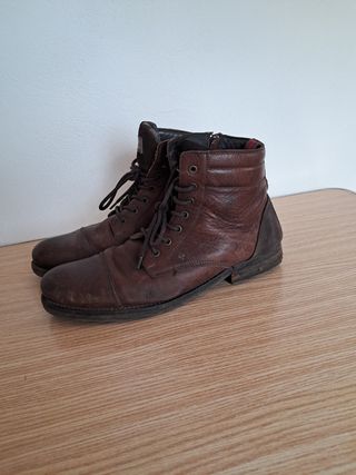Botas de piel Martinelli Marrones