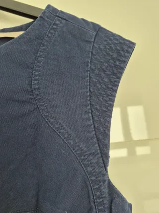 Vestido de verano marca Sfera color Azul Marino