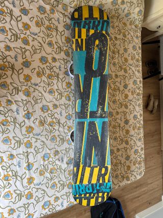 Tabla Nitro Snowboard + Fijaciones y Funda