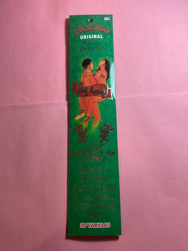 Incienso Miel de Amor 20 varillas