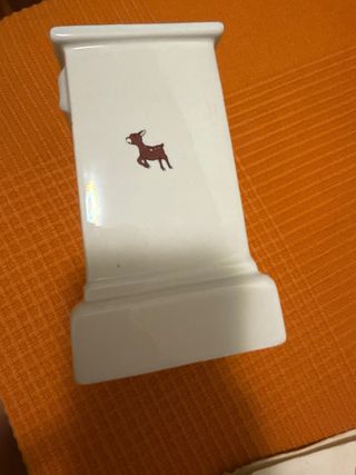 Hucha cerámica Heidi con cabras vintage