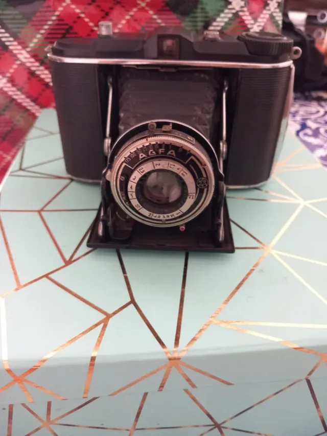 Cámara Agfa Isolette plegable