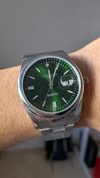 Reloj Chronos esfera verde