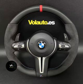 Volante BMW Serie F Alcantara Achatado