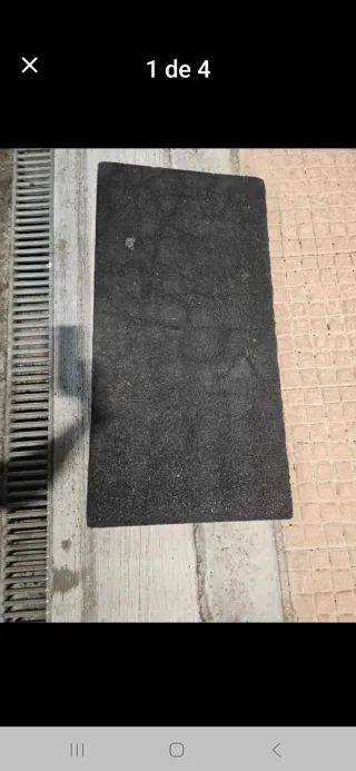 Suelo de caucho para exterior