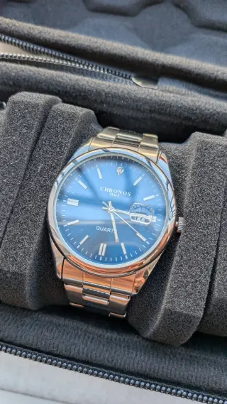 Reloj CHOPARD esfera azul y plateado
