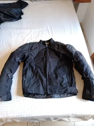 Chaqueta Moto Negra Mujer Talla M