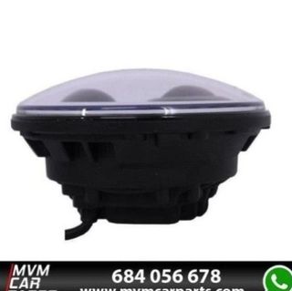Faros delanteros Led Angel Eyes DRL Black para Jee