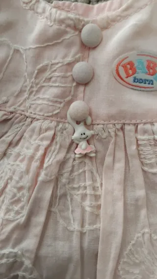 Vestido Baby Born Rosa