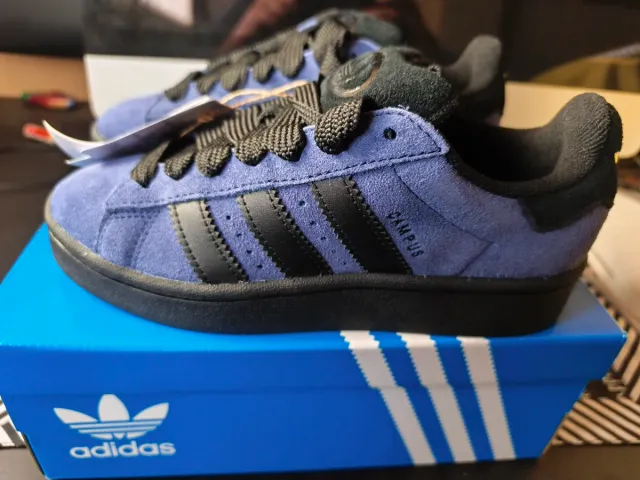 Zapatillas Adidas Campus 00s Azul y Negro