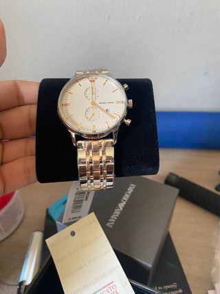 Reloj Armani bicolor