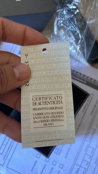 Reloj Armani bicolor