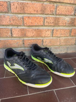 Zapatillas Joma Liga 5 Negras y Verdes