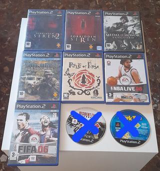 Lote Juegos PS2 +Regalo(leer)
