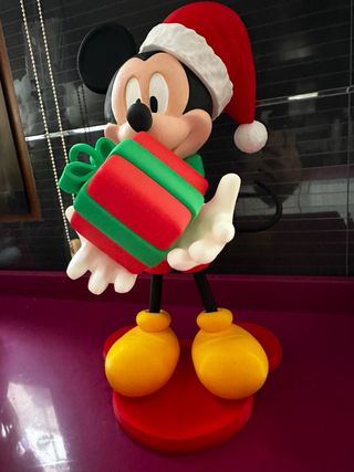 Figura Mickey Mouse Navidad