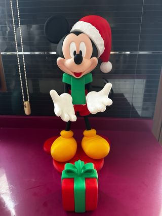 Figura Mickey Mouse Navidad