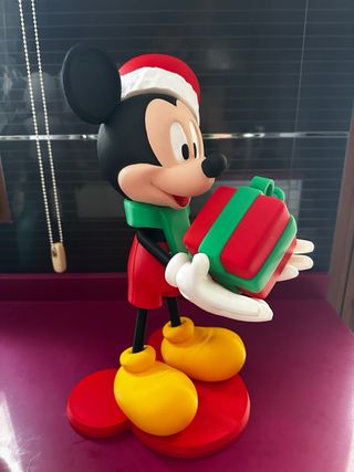 Figura Mickey Mouse Navidad