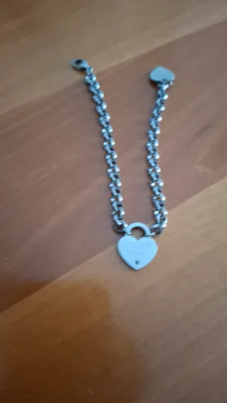 Braccialetto Sagapò cuore argento