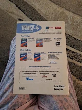 TRANSIT 4 PACK CAHIER D'EXERCICES