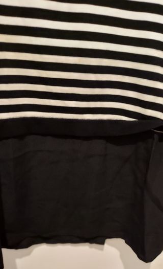 Jersey COS rayas blanco y negro Talla M