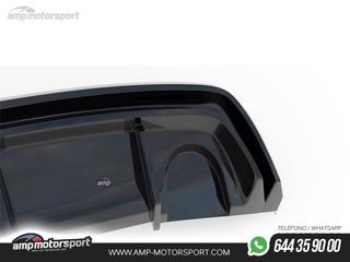 DIFUSOR TRASERO ALFA ROMEO GIULIETTA 2010-2020 LOOK CARBONO