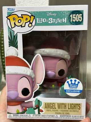 Funko Pop! Stitch y Angel Navidad