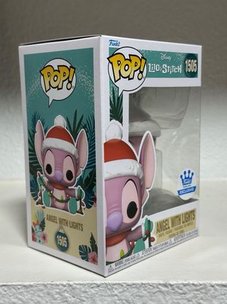 Funko Pop! Stitch y Angel Navidad